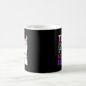 Mug Jour No Prob Llama Drôle Enseignant Test 2 (Centre)