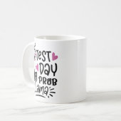 Mug Jour No Prob-llama Llama Test de l'enseignant Jour (Devant gauche)