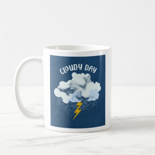 Mug Jour nuageux (Gauche)