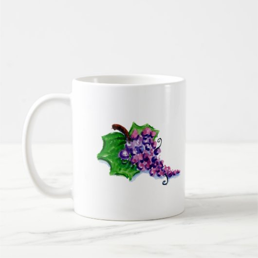 Mug jour parfait de vignoble (Gauche)