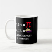 Mug Jour Pi 3.15 Symbole Pi Science Et Math Enseignant (Gauche)