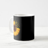 Mug Jour Pi Tournesol Pi Numéro Symbole Math Thème Sci (Devant gauche)