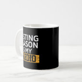 Mug Jour Pour Les Tests D'Enseignants La Saison Est Mo (Devant gauche)