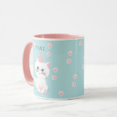 Mug Jour Purr-fect Chat Anniversaire (Devant gauche)