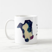 Mug Jour sans un Greyhound Mignon (Gauche)