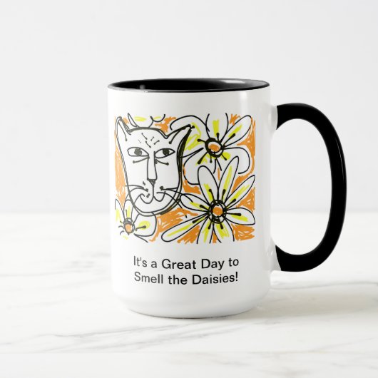 Mug Jour splendide pour sentir Marguerite-Esther (Droite)