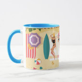 Mug Jour Sur La Plage (Gauche)