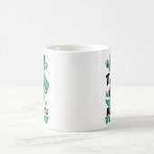 Mug Jour T-rex Funny Étudiant Enseignant Dinosaur Test (Centre)