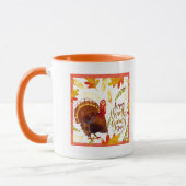 Mug Jour Ton-Heureux Turquie de thanksgiving de (Gauche)