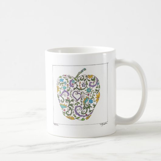 Mug Jour trois - Griffonnage doux (Droite)