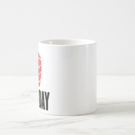 Mug Jour vert coupe (Centre)