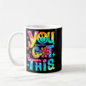 Mug Jour Vous Avez Ce Jour De Test Enseignants Cravate (Gauche)