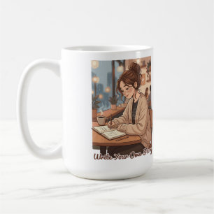 Mug Journal Illustré pour Écrire Votre Propre Histoire