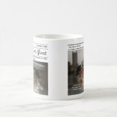 Mug Journal Photo de mariage heureux (Centre)