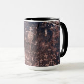 Mug Journal Rock Petrified Forest National Park (Devant droit)