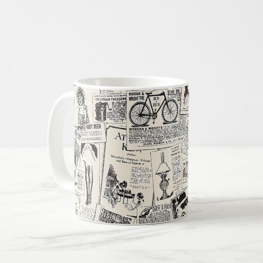 Mug Journal vintage (Devant gauche)