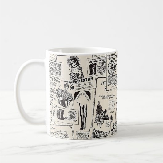 Mug Journal vintage (Gauche)