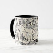 Mug Journal vintage (Devant gauche)