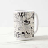 Mug Journal vintage (Devant droit)