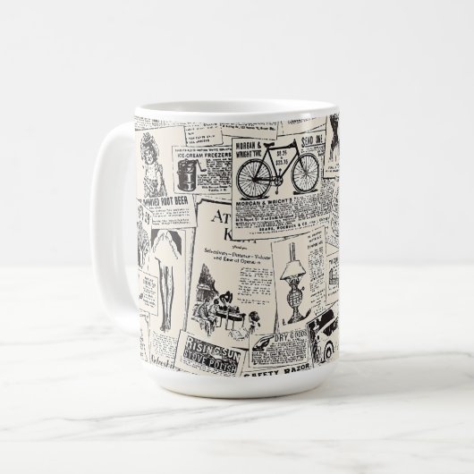 Mug Journal vintage (Devant gauche)