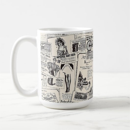 Mug Journal vintage (Gauche)