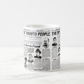 Mug Journal vintage du Toronto (Centre)