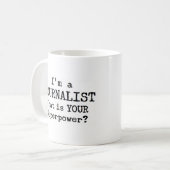 Mug journaliste (Devant gauche)