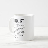 Mug Journaliste (Devant gauche)