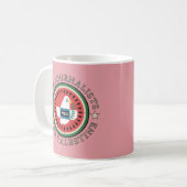 Mug Journalistes libres Libérez la Palestine (Devant gauche)