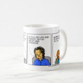 Mug Journaux intimes simples de papa - il y a une (Devant droit)