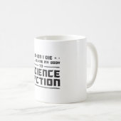 Mug Journée Alien de science-fiction Science spatiale (Devant droit)