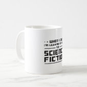 Mug Journée Alien de science-fiction Science spatiale (Devant gauche)