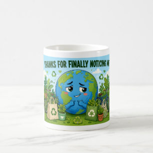 Mug Journée amusante de la Terre Éco Planète