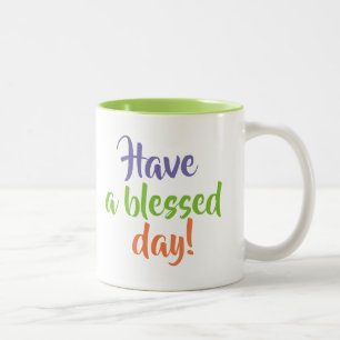 mug "Journée bénie"