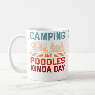 Mug Journee Camping Et Caniches Jouet Caniche Camping-