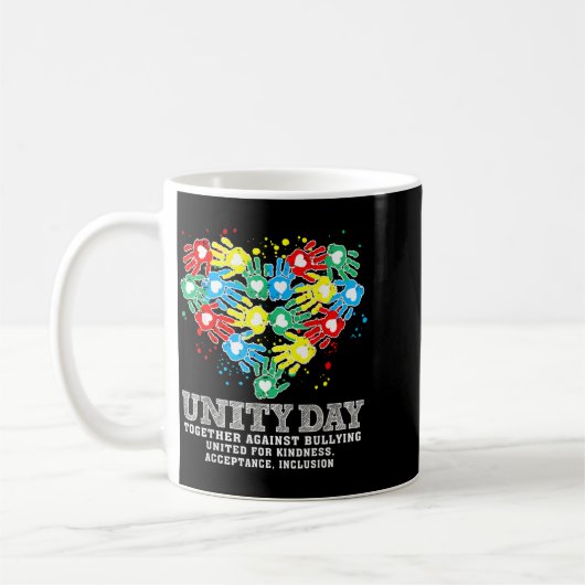 Mug Journée contre l'intimidation Ensemble contre l'in (Gauche)