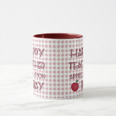 Mug Journée d'appréciation de l'enseignant (Centre)