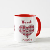 Mug Journée d'appréciation de l'enseignant (Devant droit)