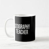 Mug Journée d'appréciation des professeurs de géograph (Gauche)