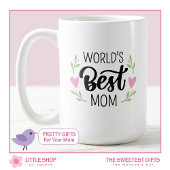 Mug Journée de la mère de la meilleure maman du monde