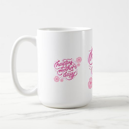MUG JOURNÉE DE LA MÈRE TENDANCE DESIGN (Gauche)