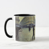 Mug Journée de la Pluie de Paris par Gustave Caillebot (Gauche)