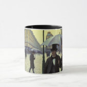 Mug Journée de la Pluie de Paris par Gustave Caillebot (Centre)