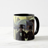 Mug Journée de la Pluie de Paris par Gustave Caillebot (Devant droit)