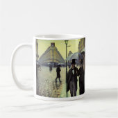 Mug Journée de la Pluie de Paris par Gustave Caillebot (Gauche)