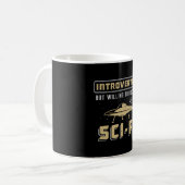 Mug Journée de la science-fiction Alien Science spatia (Devant gauche)