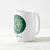 Mug Journée de la Terre durable (Devant droit)