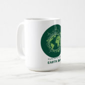 Mug Journée de la Terre durable (Devant gauche)