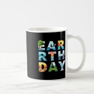 Mug Journée de la Terre Sauver les arbres et les anima