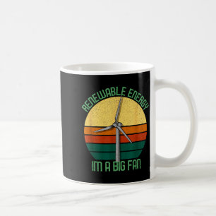 Mug Journée de la Terre Vintage Énergie Renouvelable J
